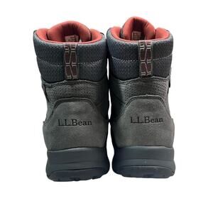 LL Bean Hiking Snow Boots Gray Tek 200 gram Primaloft 8.5 Mens